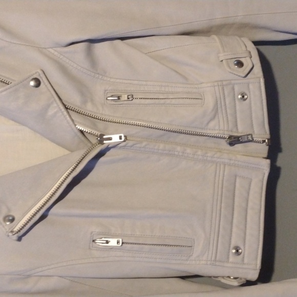 IRO Luiga  Lamb Leather Jacket biker Moto style - Picture 11 of 16